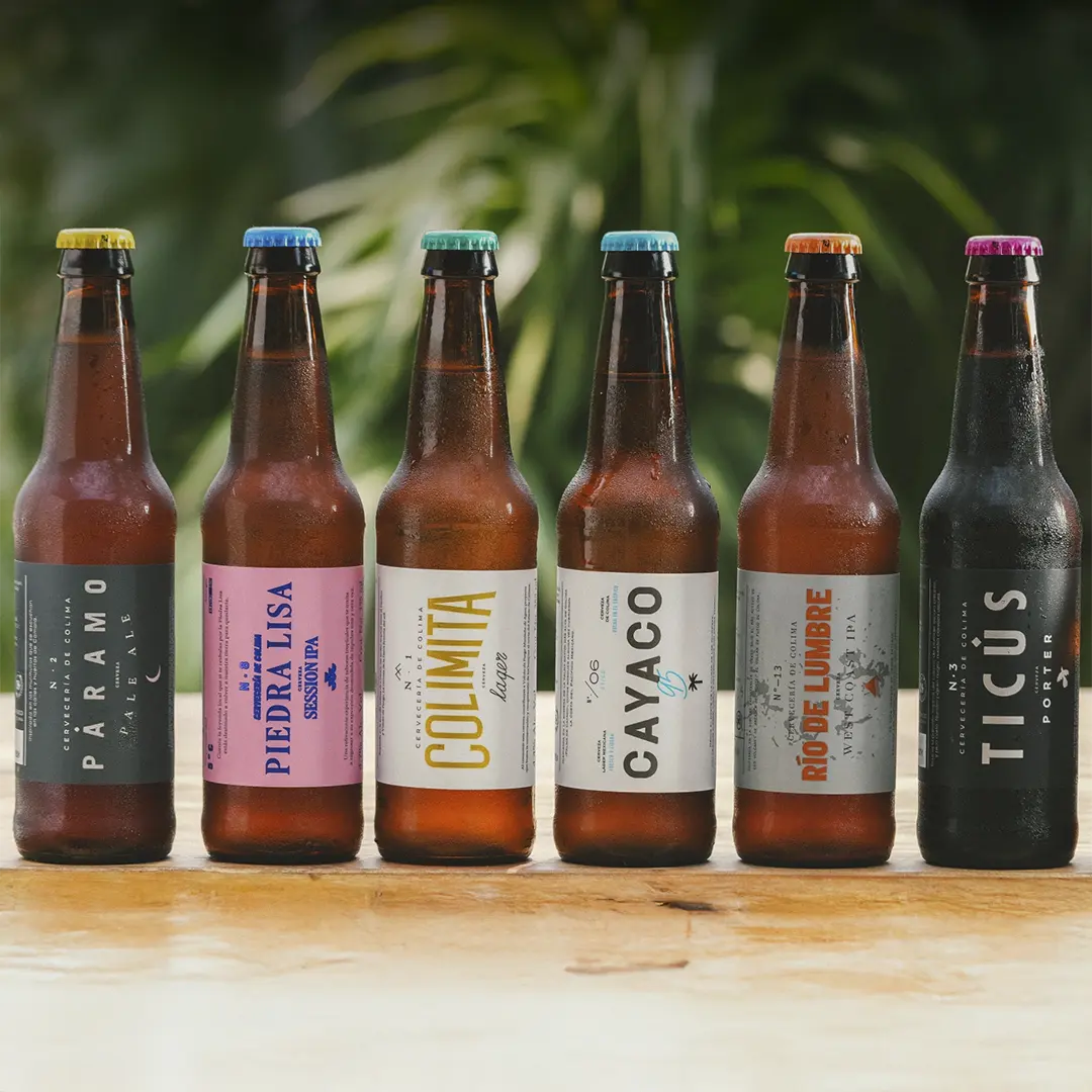 Mix pack cerveza Colima | Pack surtido de cervezas