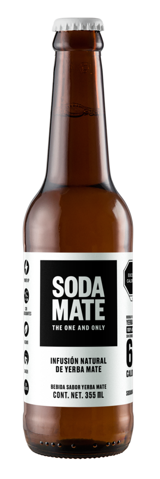 24 PACK SODA MATE BOTELLA 355 ML