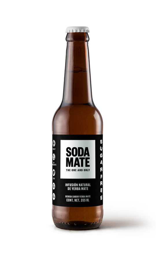 24 PACK SODA MATE SUGAR FREE BOTELLA 355 ML