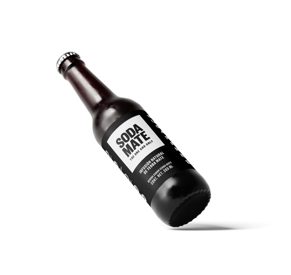 24 PACK SODA MATE SUGAR FREE BOTELLA 355 ML