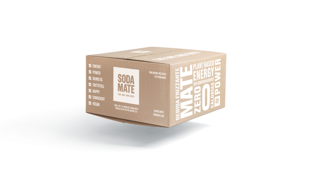 24 PACK SODA MATE SUGAR FREE LATA 355 ML