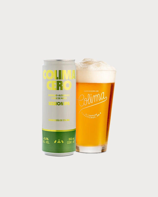 24 PACK COLIMA CERO ESTILO SESSION IPA LATA 355 ML