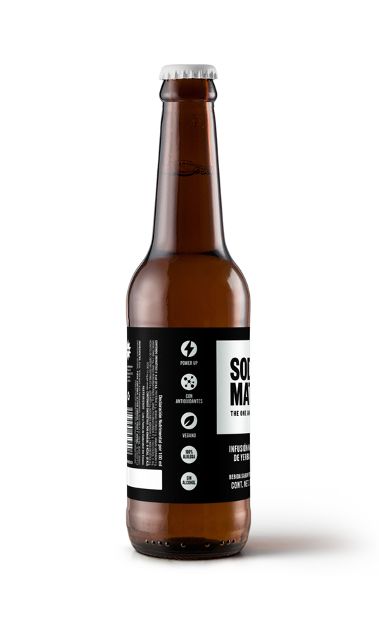 12 PACK SODA MATE SUGAR FREE BOTELLA 355 ML