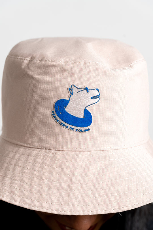 BUCKET HAT TLALCHICHI VERANO BEIGE