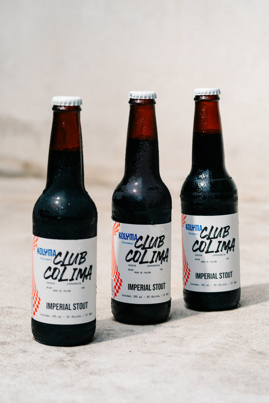 12 PACK CERVEZA KOLYMA IMPERIAL STOUT BOTELLA 355 ML
