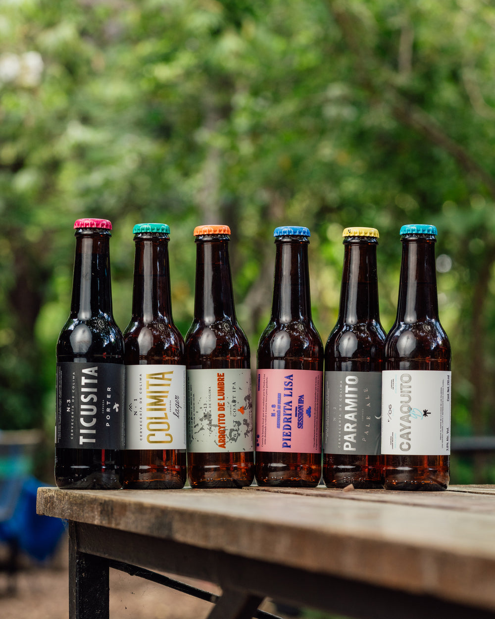 12 PACK CERVEZAS DE LINEA EDICION ESPECIAL CUARTITOS 210 ML