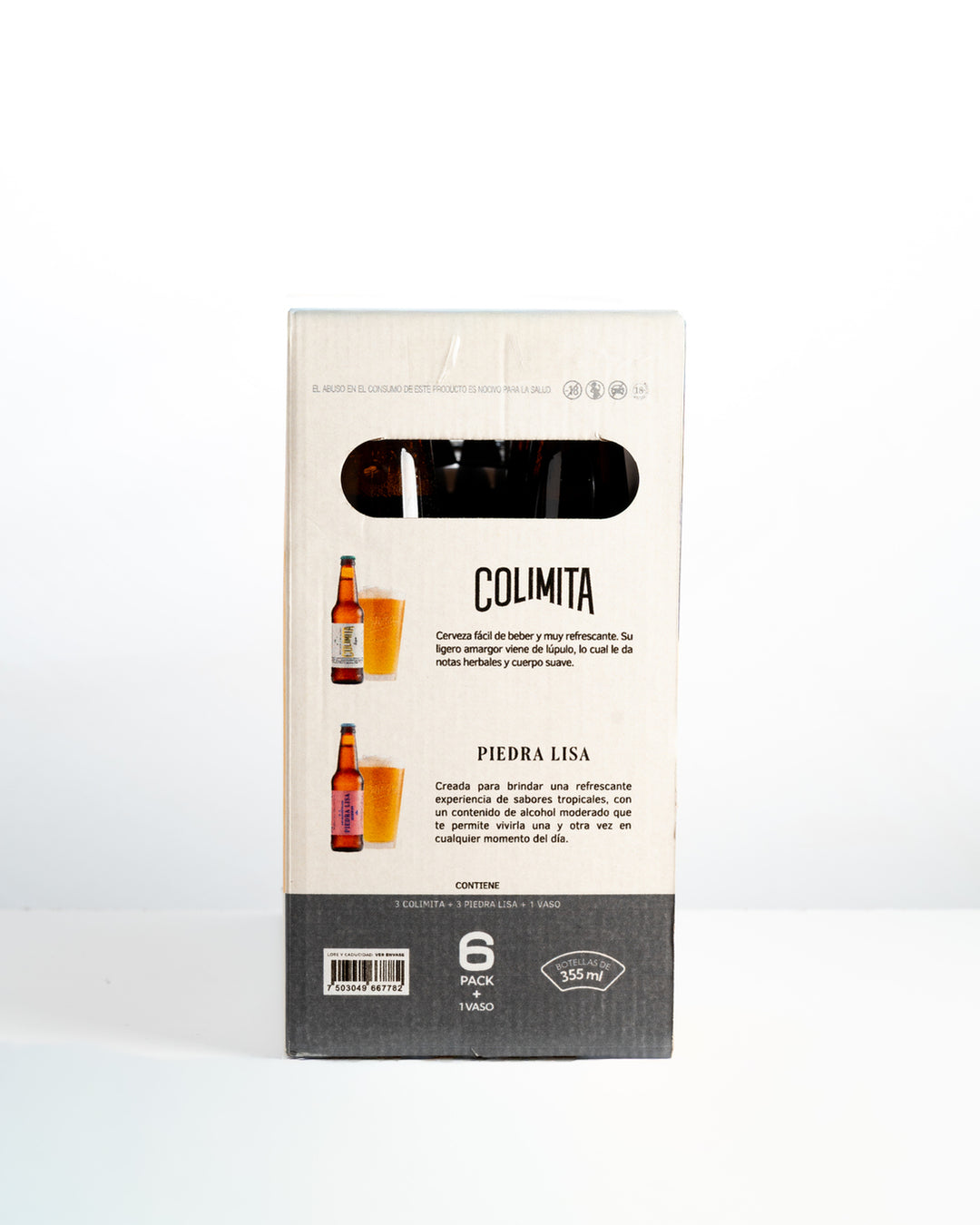 6 PACK LAS FAVORITAS DEL SOL + VASO
