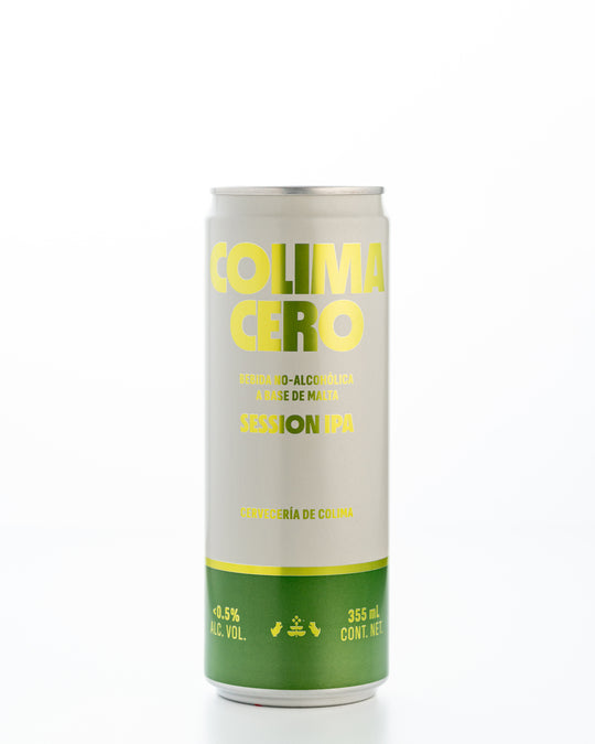 24 PACK COLIMA CERO ESTILO SESSION IPA LATA 355 ML