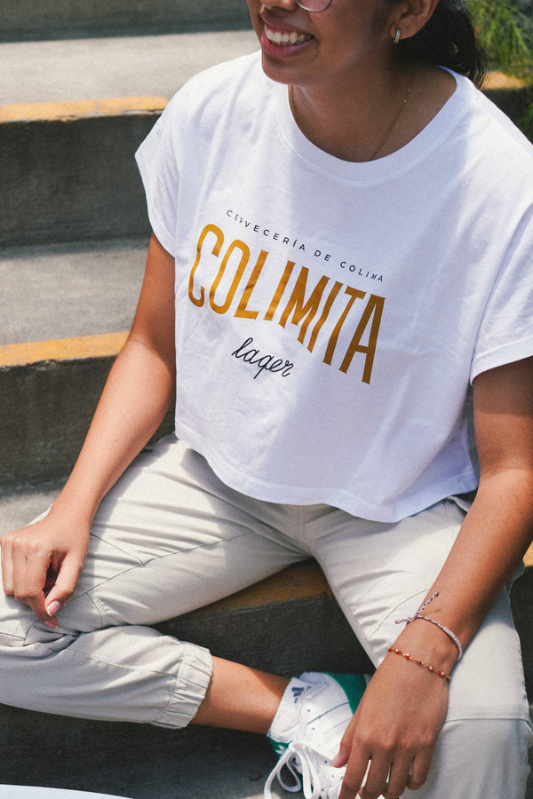 PLAYERA CROPTOP COLIMITA X  BÁSICOS DE MÉXICO
