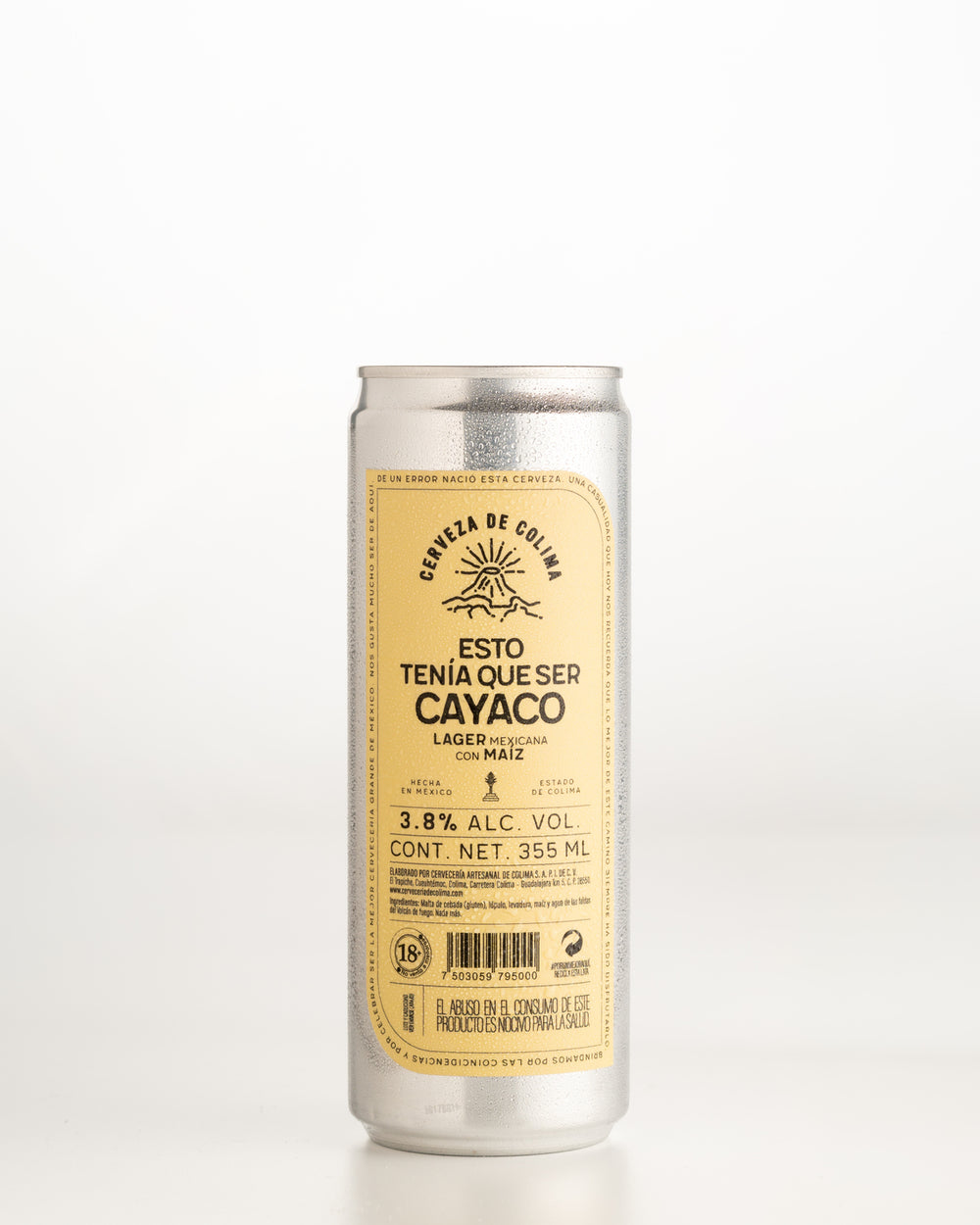 24 PACK CERVEZA ESTO TENÍA QUE SER CAYACO LATA 355 ML