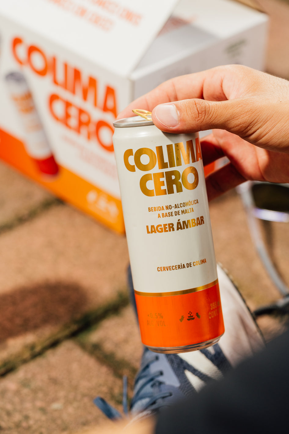 12 PACK COLIMA CERO ESTILO LAGER AMBAR LATA 355 ML