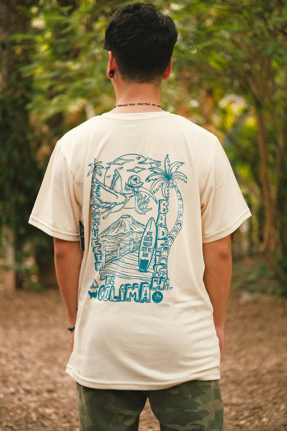 PLAYERA BADFISH X CC VERANO AZUL