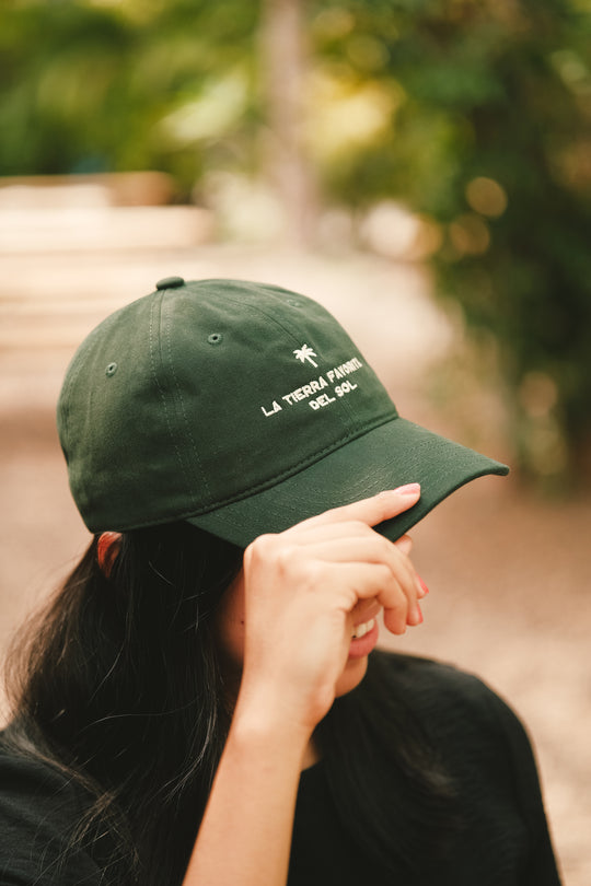 GORRA VERDE BOTELLA LA TIERRA FAVORITA DEL SOL