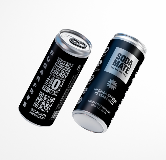 24 PACK SODA MATE SUGAR FREE LATA 355 ML