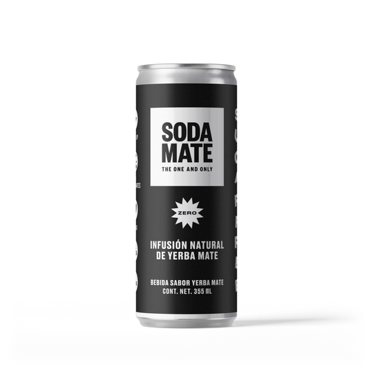 24 PACK SODA MATE SUGAR FREE LATA 355 ML