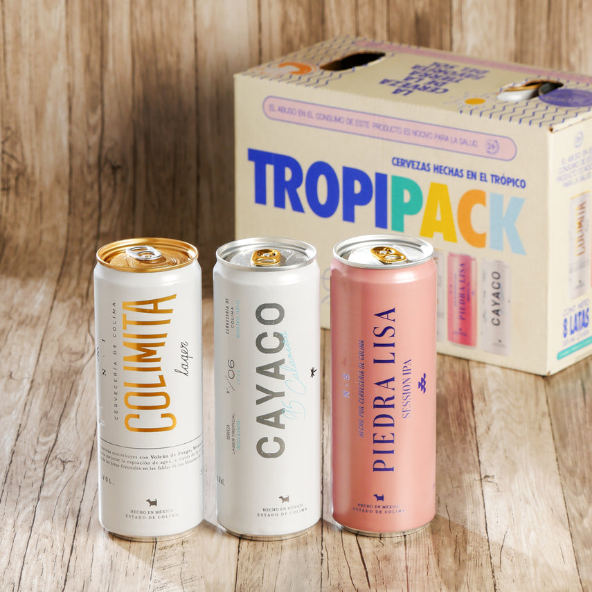 8 PACK TROPIPACK LATA 355 ML