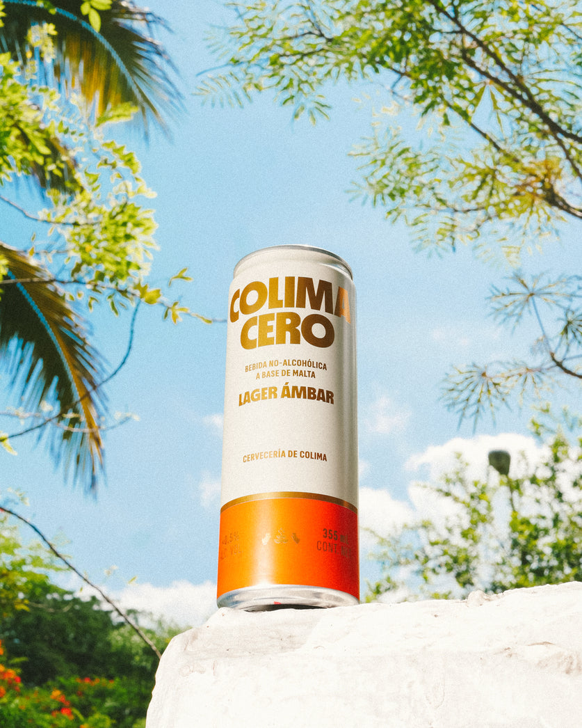 24 PACK COLIMA CERO ESTILO LAGER AMBAR LATA 355 ML