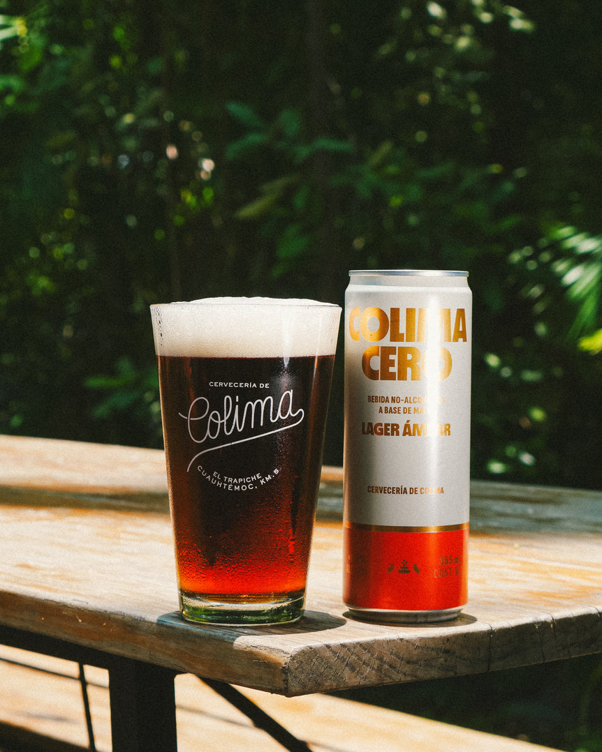 24 PACK COLIMA CERO ESTILO LAGER AMBAR LATA 355 ML