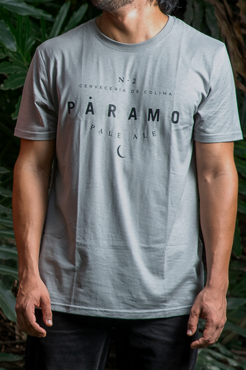 PLAYERA GRIS PÁRAMO x BÁSICOS DE MEXICO - Cervecería de Colima