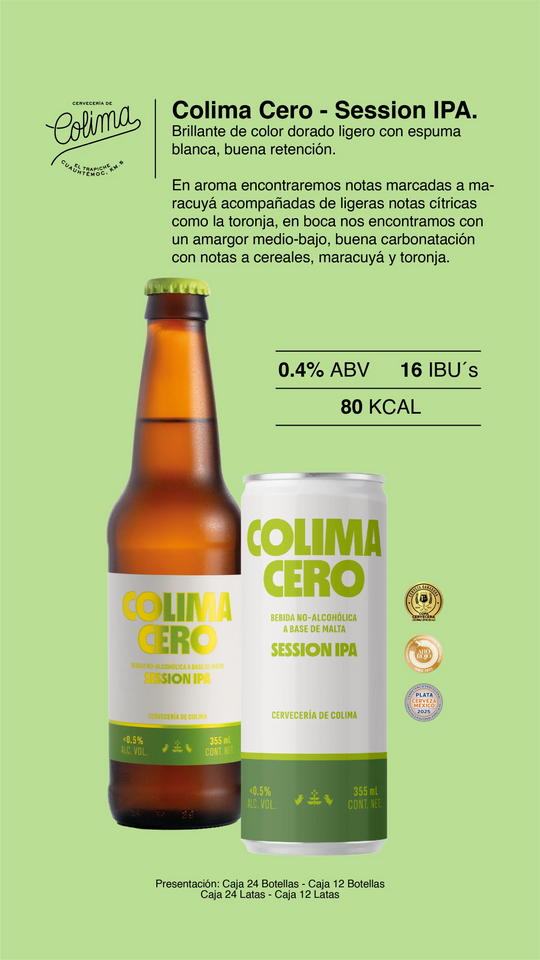 12 PACK COLIMA CERO MIXTO