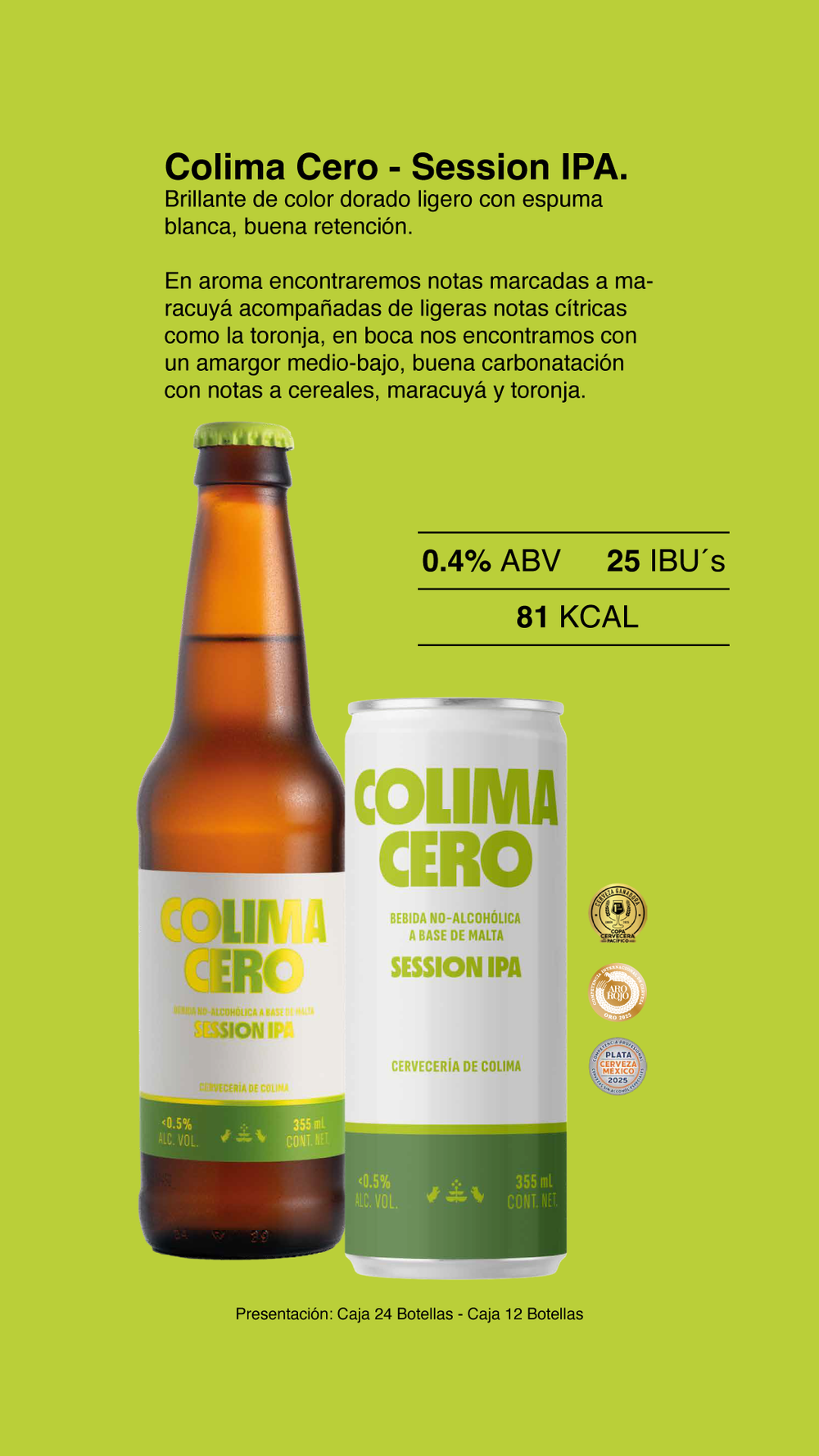 12 PACK COLIMA CERO MIXTO