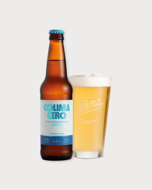 12 PACK COLIMA CERO ESTILO LAGER BOTELLA 355 ML