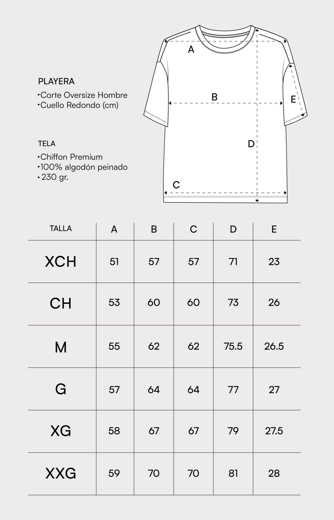 PLAYERA OVERSIZE CALOR, COCOS & COLIMITAS X BÁSICOS DE MÉXICO