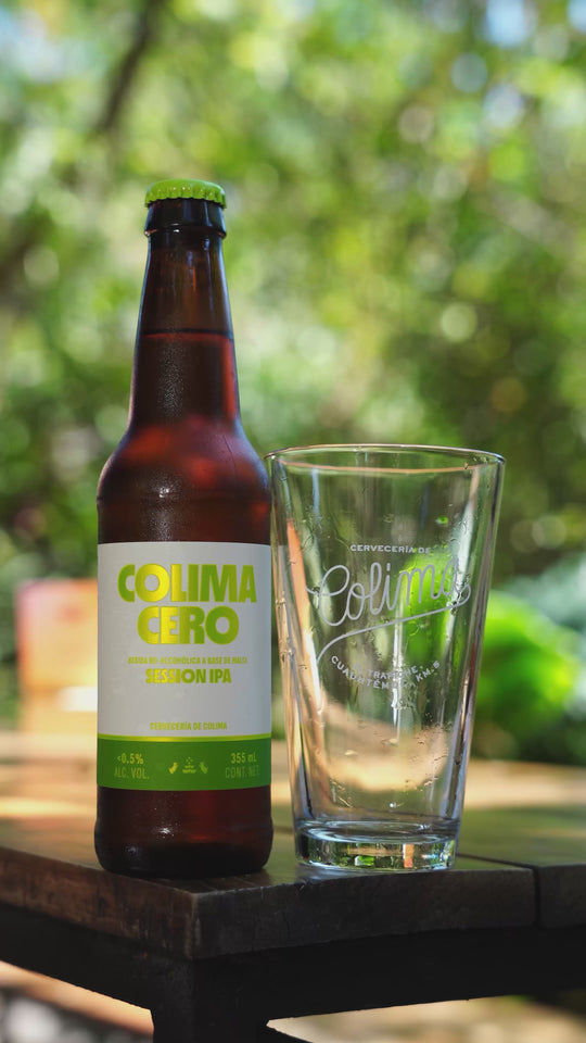 12 PACK COLIMA CERO SESSION IPA BOTELLA 355 ML