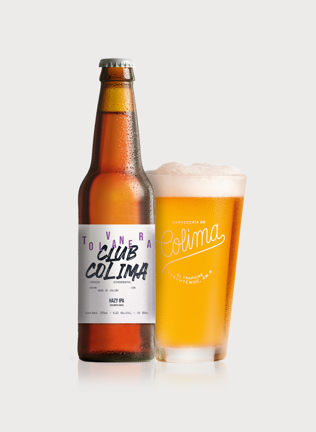 12 PACK CERVEZA TOLVANERA HAZY IPA BOTELLA 355 ML