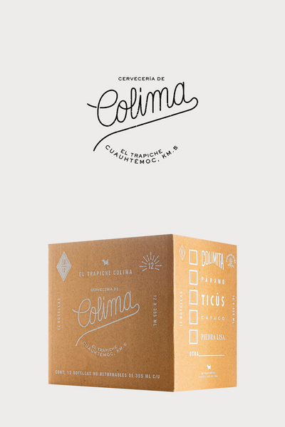 12 PACK CERVEZAS COLIMITA & CAYACO BOTELLA 355 ML