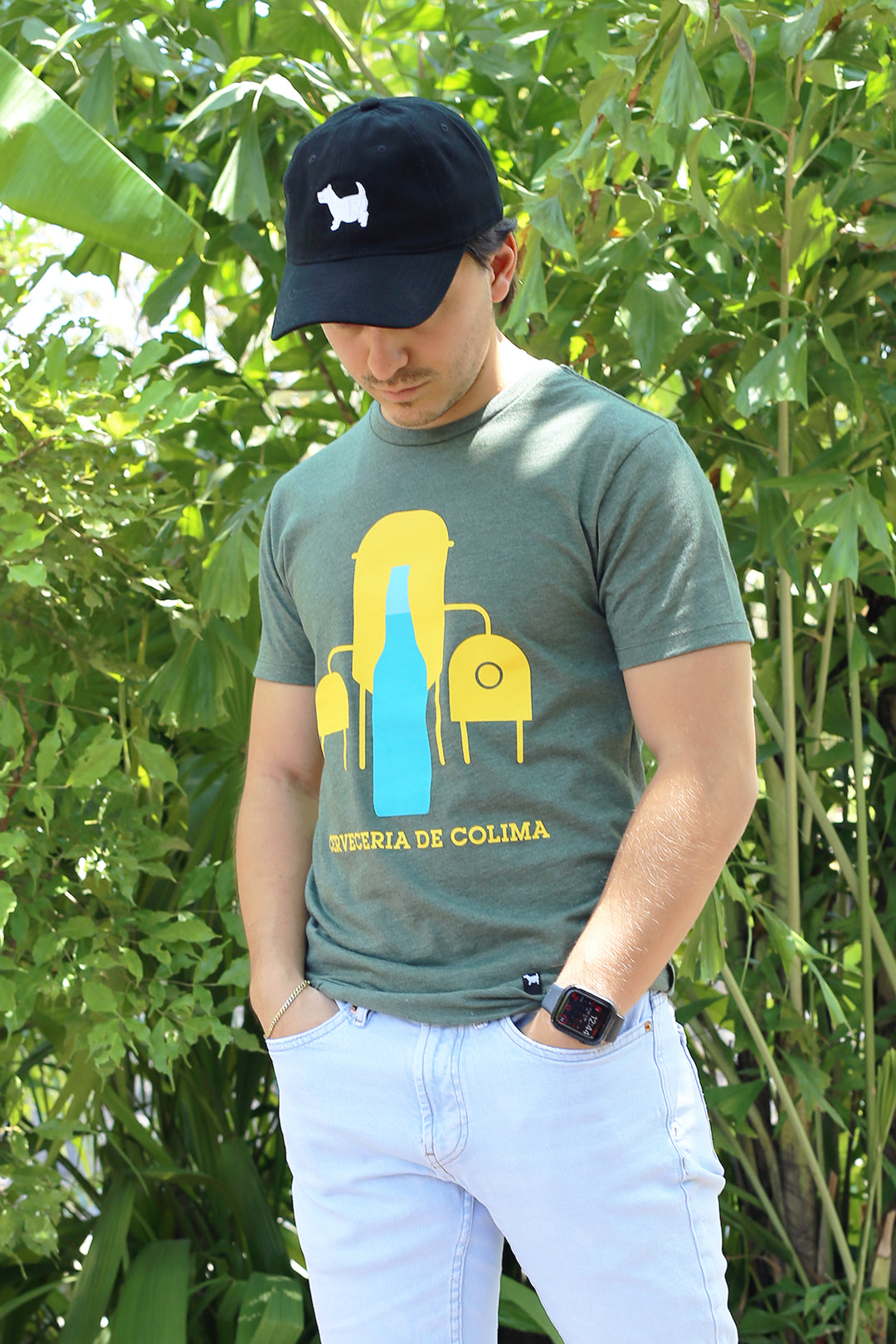 PLAYERA VERDE TANQUES TALLA MED