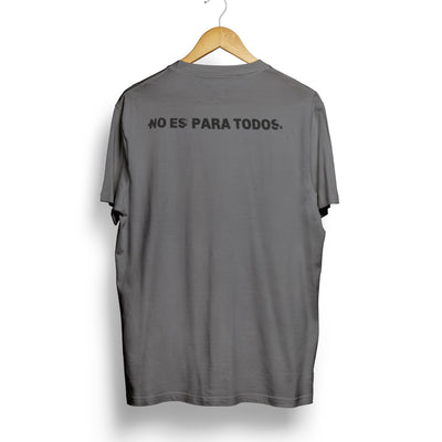 PLAYERA RIO DE LUMBRE COLOR GRIS CARBÓN TALLA